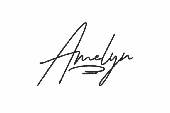 Amelyn: A Premium Script Font for Elegant Campaigns