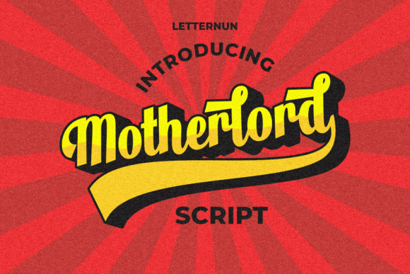 Boost Your Brand with Motherlord: A Bold Handwritten Font