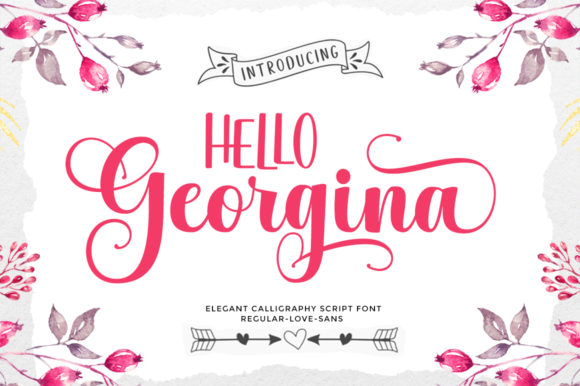 Boost Your Campaign with Hello Georgina Font