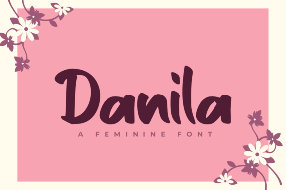 Bring Charm to Your Creations with Danila Font