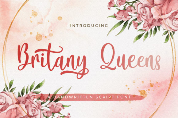 Britany Queens: A Versatile Script Font for Web Design