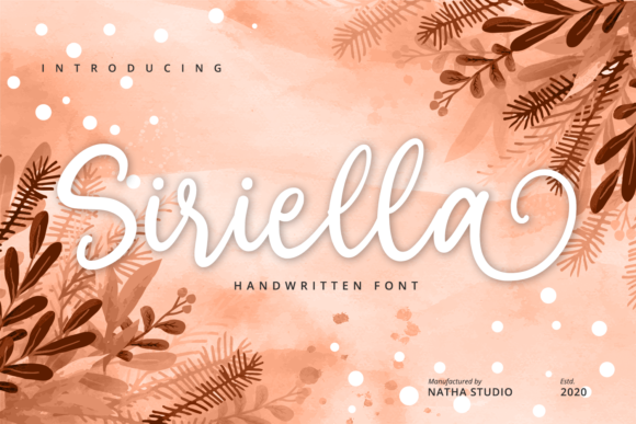 Discover Siriella: A Versatile Handwritten Font for Editorial Design