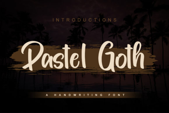 Discovering Pastel Goth: A Charming Handwritten Font for Editors