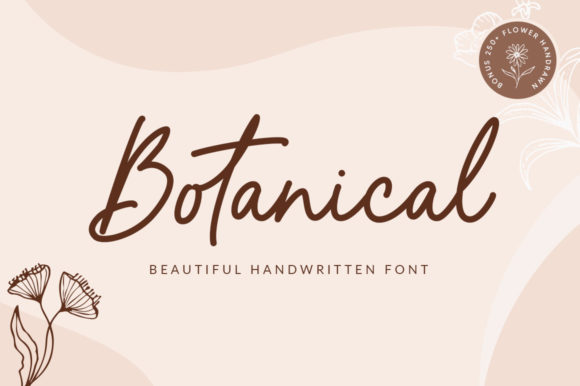 Elevate Your Brand with Botanical: A Refined Script Font
