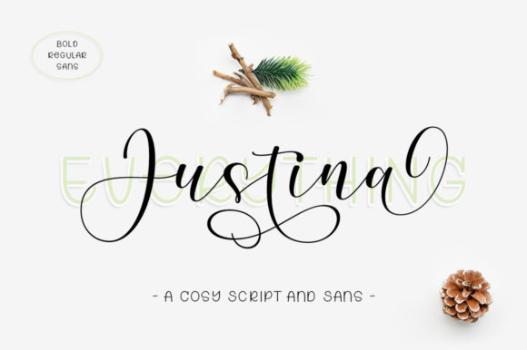 Elevate Your Craft with Justina Duo Font