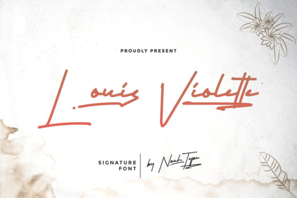 Elevate Your Craft with Louis Violette Font