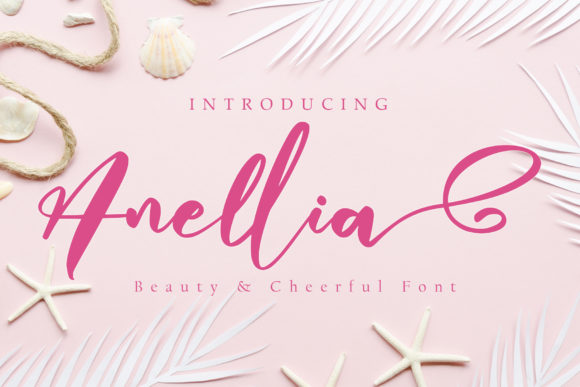 Enhance Your Brand with Anellia: A Refined Handwritten Font