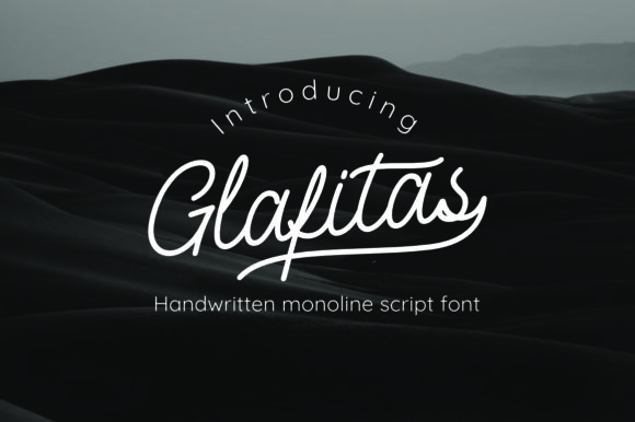 Enhance Your Brand with Glafitas: A Charming Handwritten Font