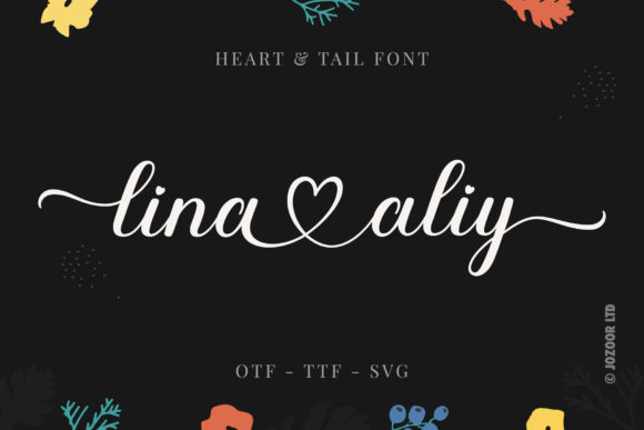 Enhance Your Brand with Lina Aliy: A Sweet and Elegant Font