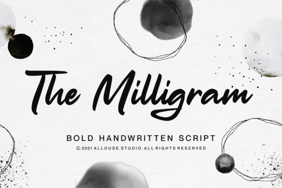 Enhance Your Brand with The Milligram Script Font