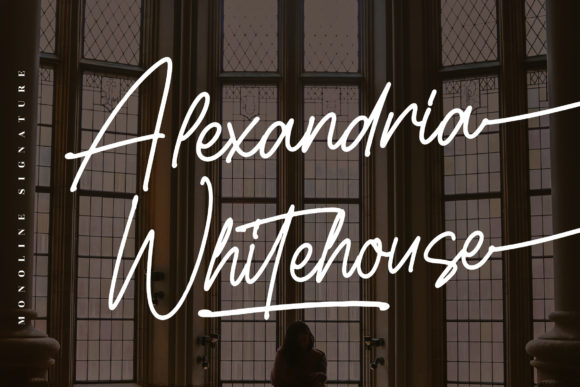 Enhance Your Campaigns with Alexandria Whitehouse Font