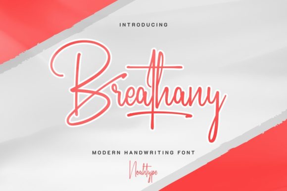 Enhance Your Editorial Design with Breathany Font