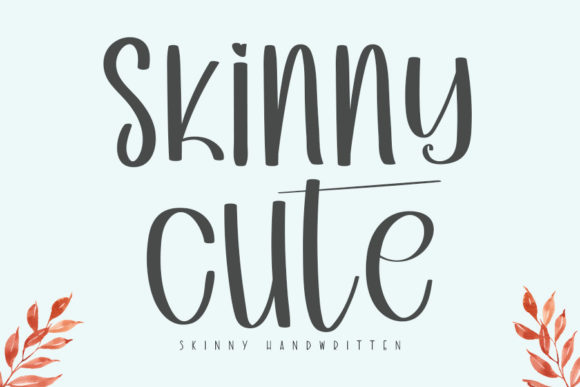 Enhance Your Web Design with Skinny Cute Font
