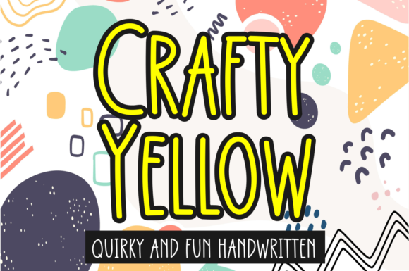 Explore Crafty Yellow Font for Your Next Branding Project