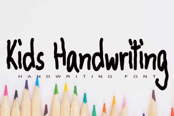 Exploring Kids Handwriting for Creative Projects