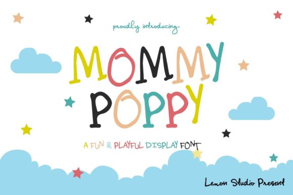 Exploring Mommy Poppy: A Playful Handwritten Font for Creative Projects