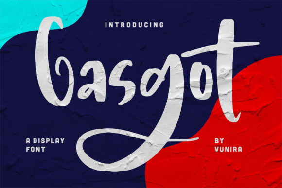 Gasgot: A Bold Handwritten Font for Stylish Branding