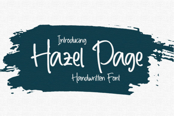 Hazel Page: A Versatile Handwritten Font for Creative Projects