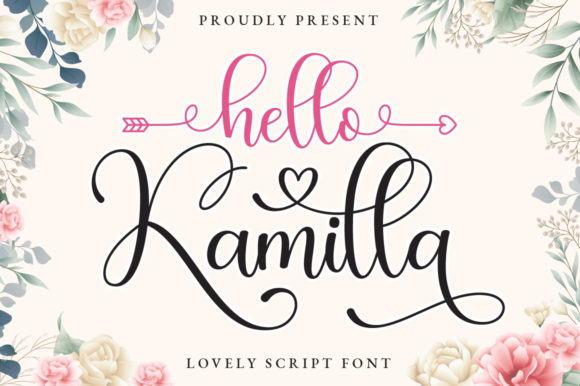 Hello Kamilla: A Charming Font for Handmade Creations