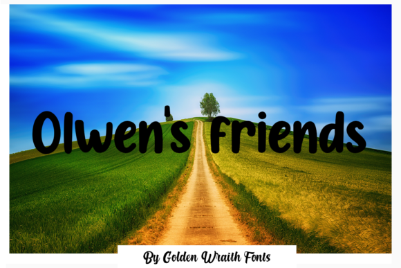Olwen s Friends: A Versatile Font for Engaging Campaigns