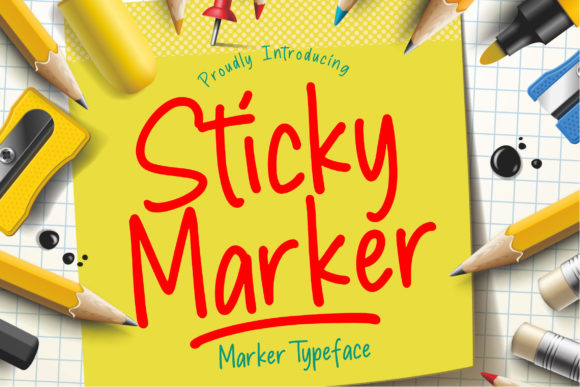 Sticky Marker: The Handwritten Font for Engaging Campaigns