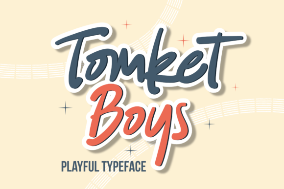 Tomket Boys: A Fun and Relaxing Handwritten Font for Web Design