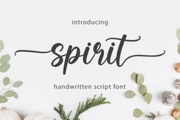 Transform Your Brand with Spirit: A Refined Script Font