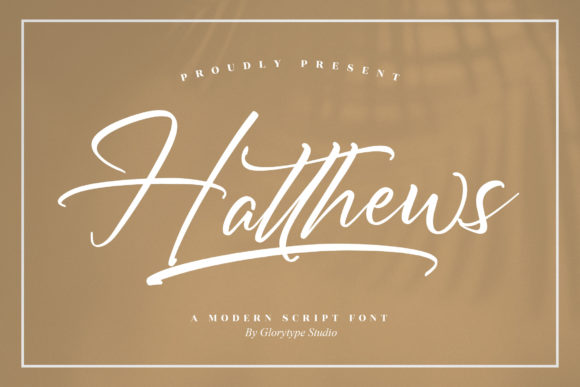 Transform Your Brand with the Elegant Hatthews Font